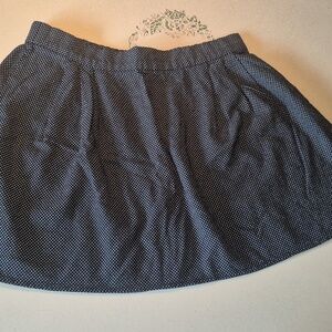 Old Navy Black and White A-Line Skirt